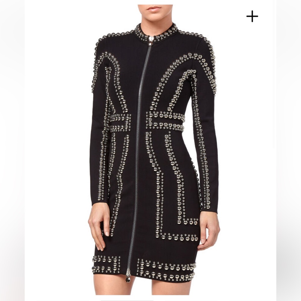 Philipp Plein SHORT DRESS "BLACK
PANTHER"
